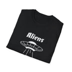 Aliens Exist T-Shirt | UFO Cow Abduction Graphic