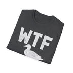 WTF Goose T-Shirt | Goose Illustration, Humorous Animal Tee