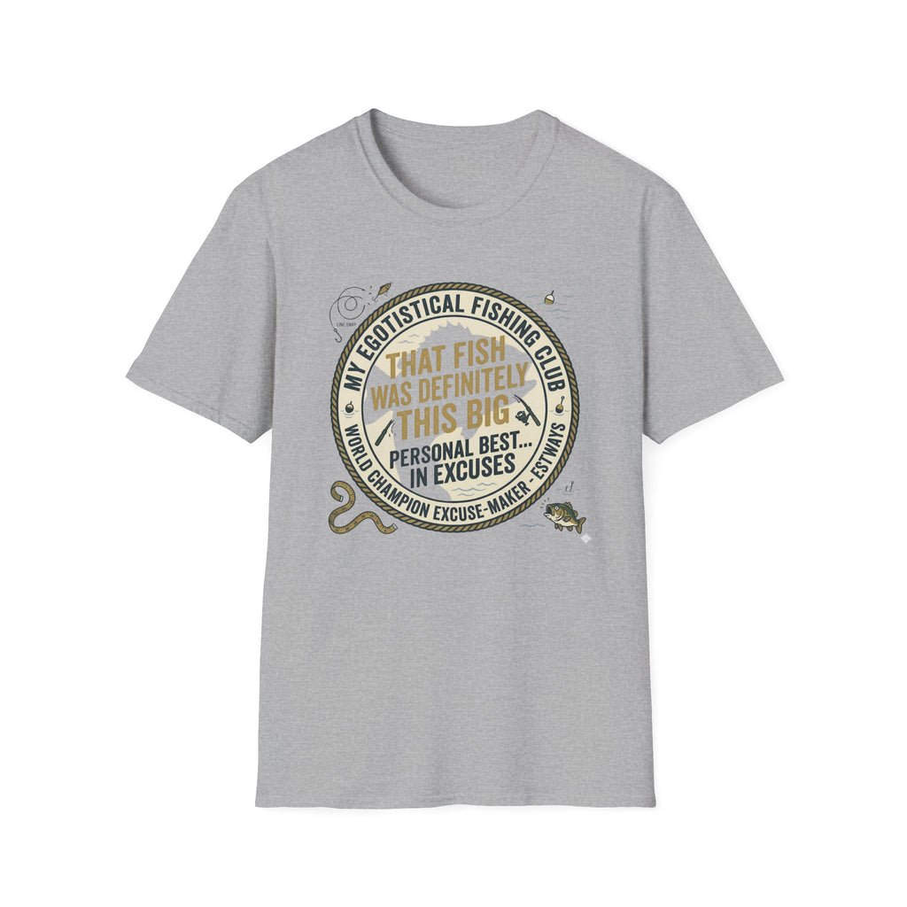 That Fish Was Definitely This Big T-Shirt | Fishing Humor Tee