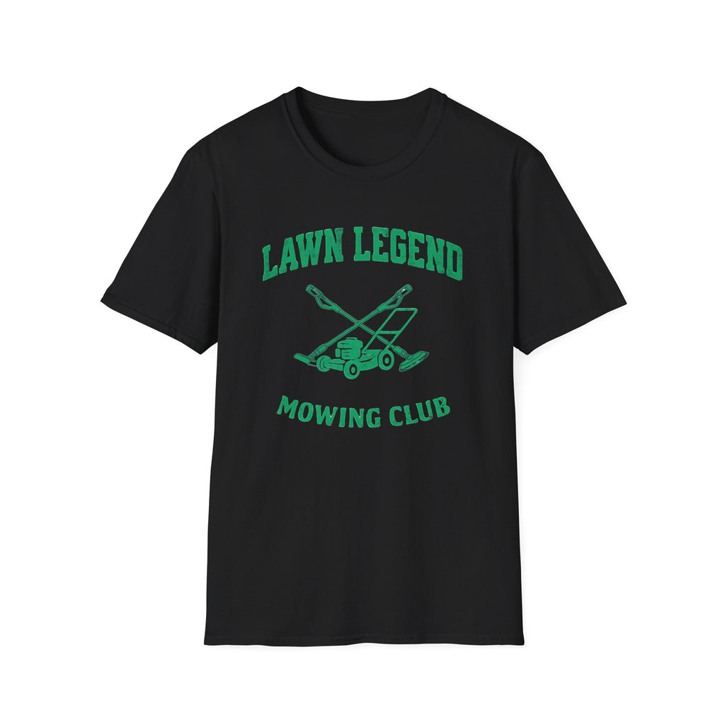 Lawn Legend Mowing Club T-Shirt | Gardening, Lawn Care Graphic Tee