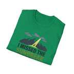 I Missed the Sunbreak Again T-Shirt | Mountain Lightning Graphic Tee