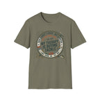 My Therapy Is Buying Tackle Fishing T-Shirt | Fishing Rod Reel Bait Angler Tee