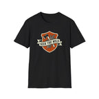 Seek The Wild emblem T-shirt | outdoor adventure badge design