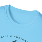 Trail Seeker Mountain Graphic T-Shirt | Pacific Northwest Hiking Tee