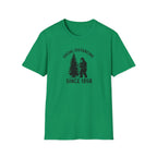 Social Distancing Since 1958 T-Shirt | Bigfoot Sasquatch Graphic