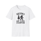 Oregon's Hide & Seek Champion T-Shirt | Bigfoot Sasquatch Graphic Tee