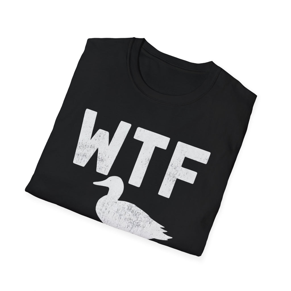 WTF Goose T-Shirt | Goose Illustration, Humorous Animal Tee
