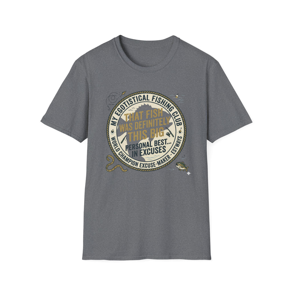 That Fish Was Definitely This Big T-Shirt | Fishing Humor Tee
