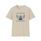 I Like It When It Rains Less People Outside T-Shirt | Introvert Rain Design
