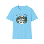 PNW Find Your Adventure T-Shirt | Pacific Northwest Camper Forest Design