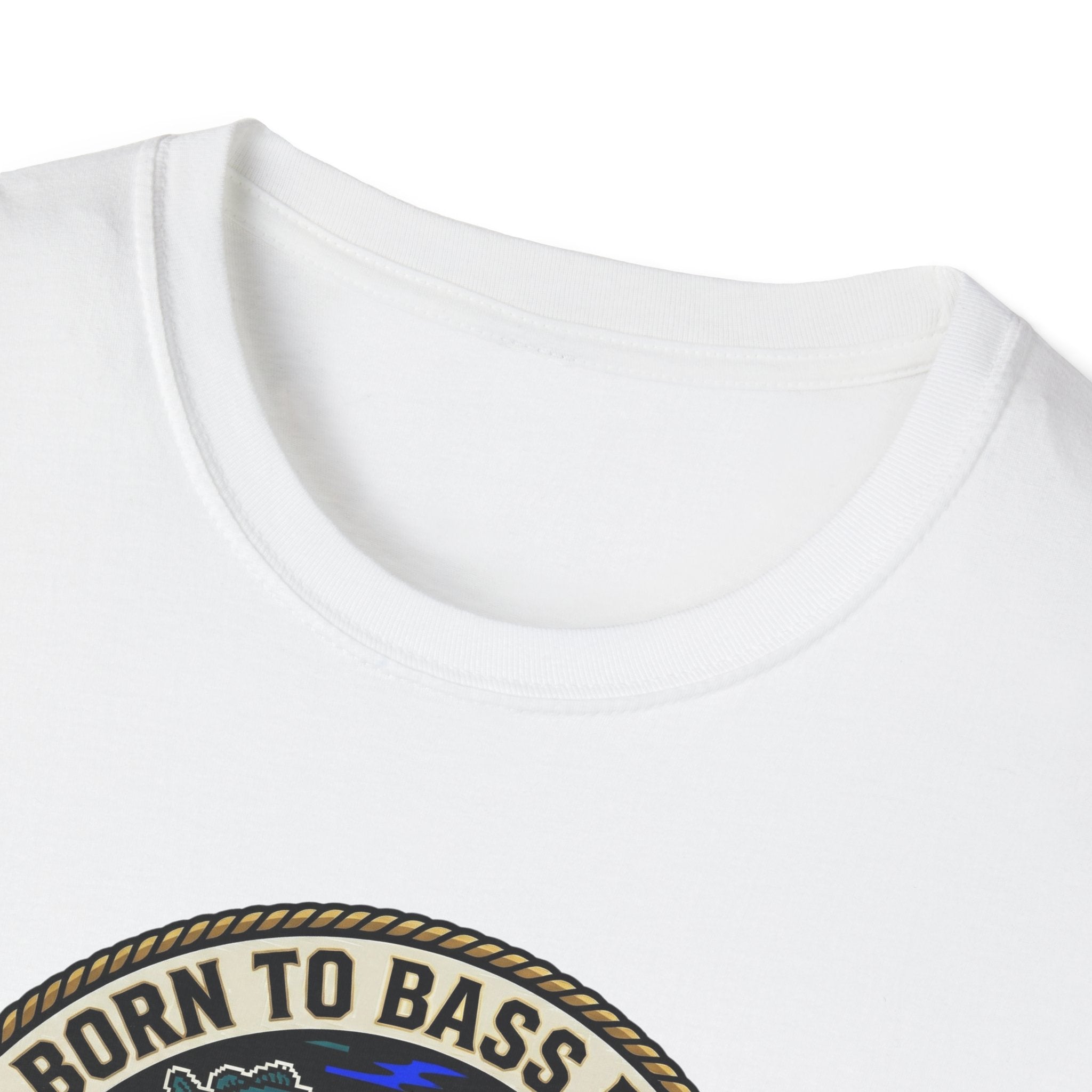 Born to Bass Fish graphic T-Shirt | Fishing Lure Illustration