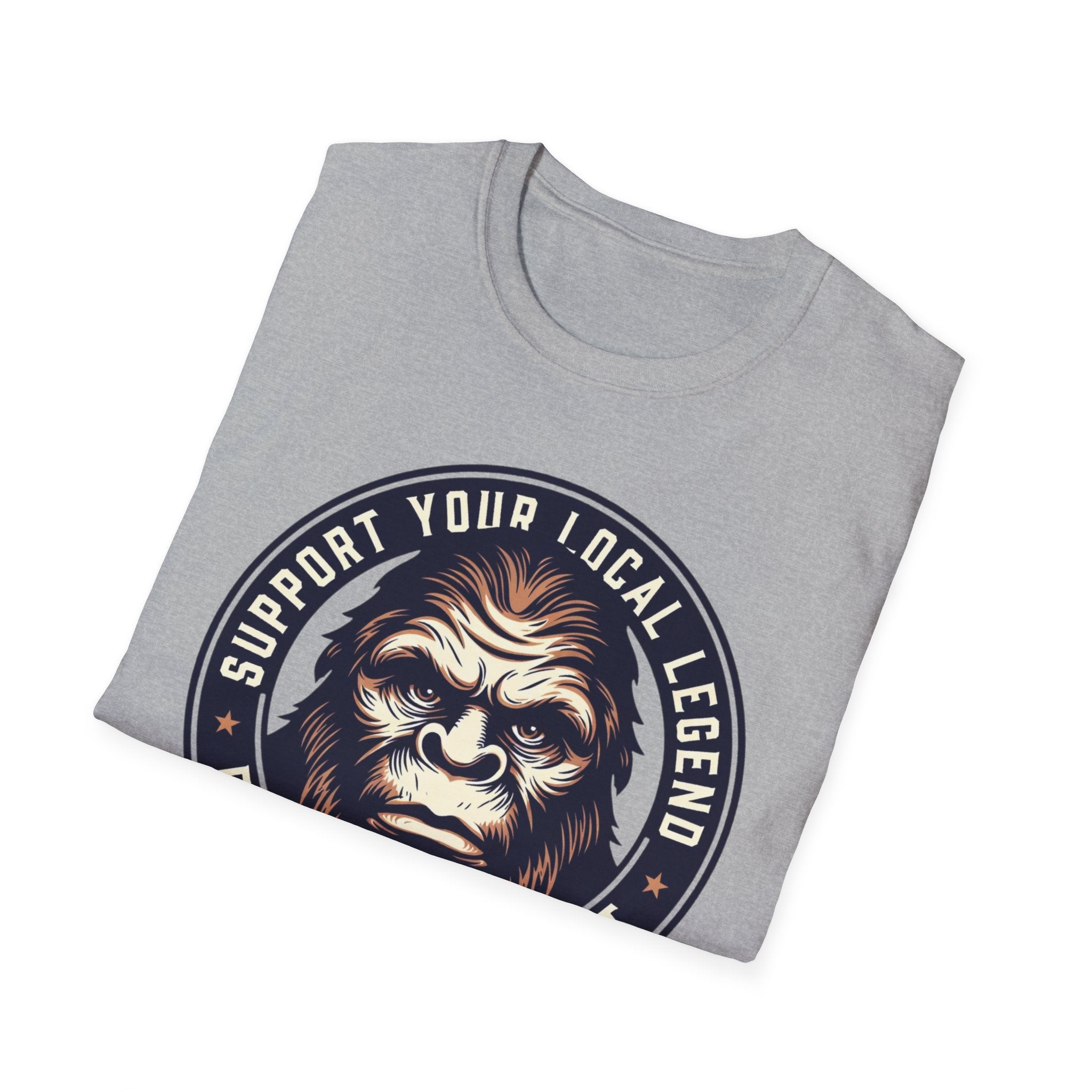 Support Your Local Legend Bigfoot T-Shirt | Pacific Northwest Sasquatch Tee