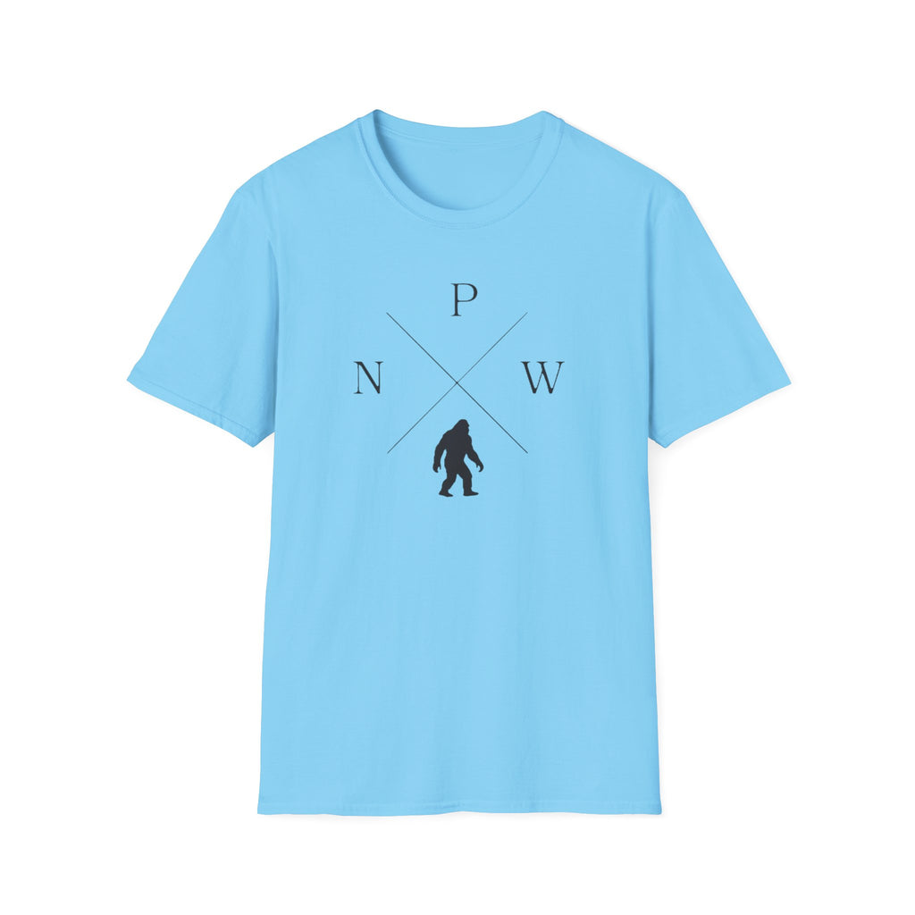 PNW Sasquatch T-Shirt | Pacific Northwest Bigfoot Tee