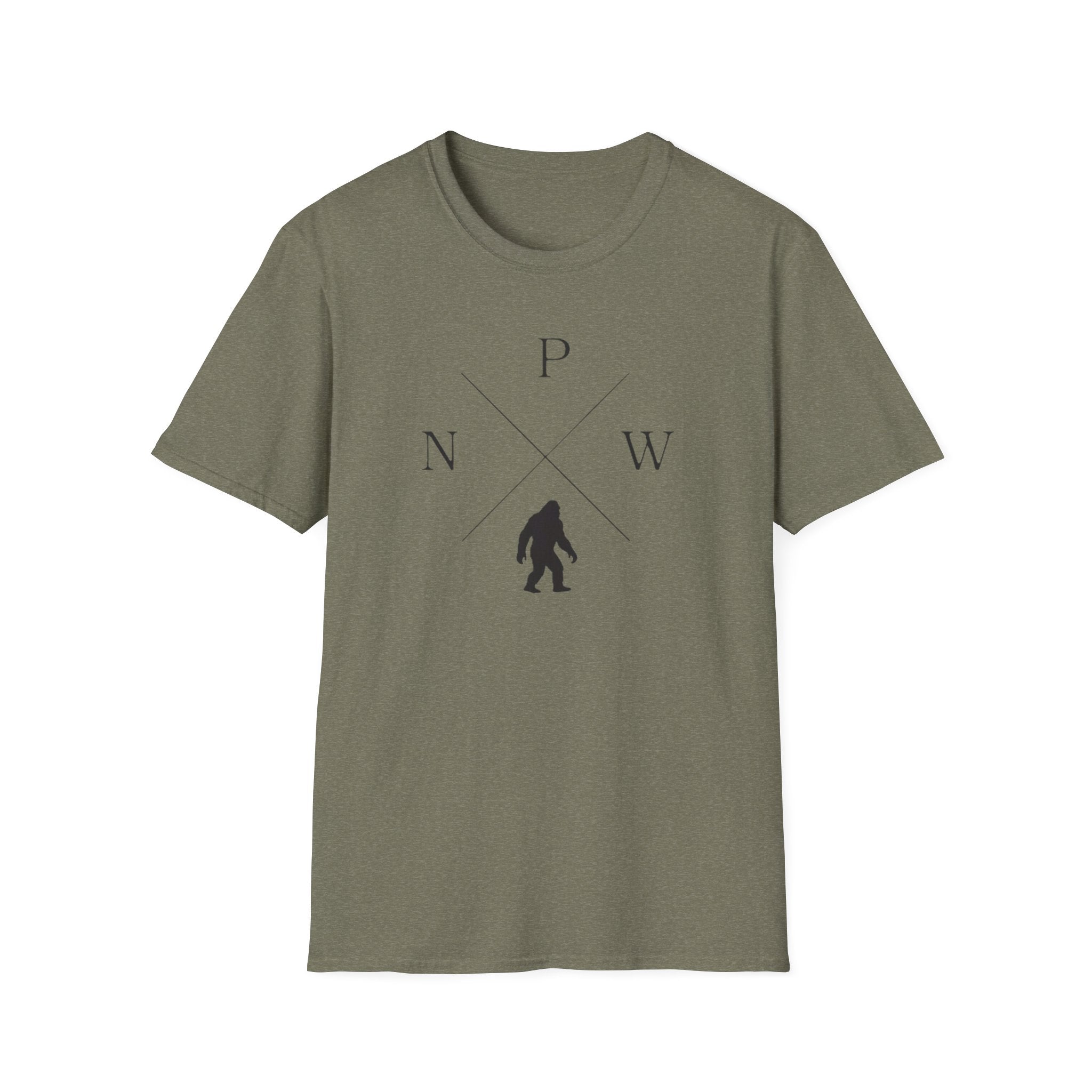 PNW Sasquatch T-Shirt | Pacific Northwest Bigfoot Tee