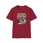 I Thought This Was a Short Hike T-Shirt | Hiking Backpacker Graphic Tee