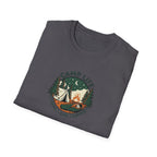 Camp Life tent campfire graphic T-Shirt | camping outdoors nature