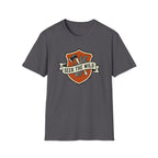 Seek The Wild emblem T-shirt | outdoor adventure badge design