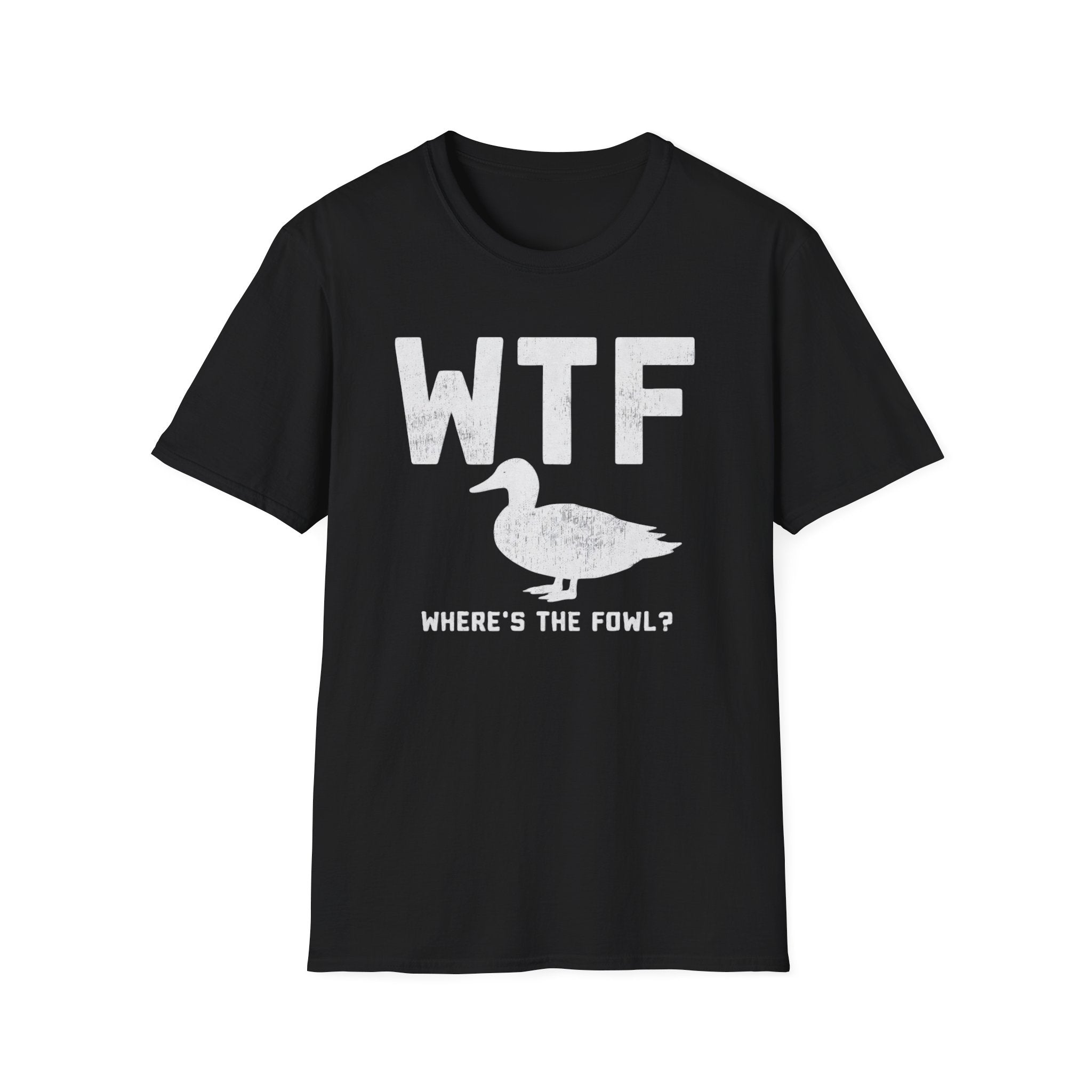 WTF Goose T-Shirt | Goose Illustration, Humorous Animal Tee
