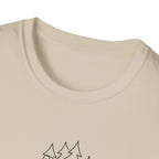 Professional Camper T-Shirt | Minimal Line Art Camping Design