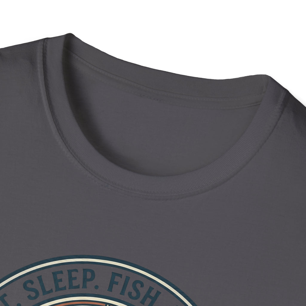 Eat Sleep Fish Repeat T-Shirt | Bass Fishing Graphic Tee