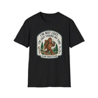 I'm Not Lost I'm Just Taking My Time Sasquatch T-Shirt | Slow Trails Club, Hiking Graphic