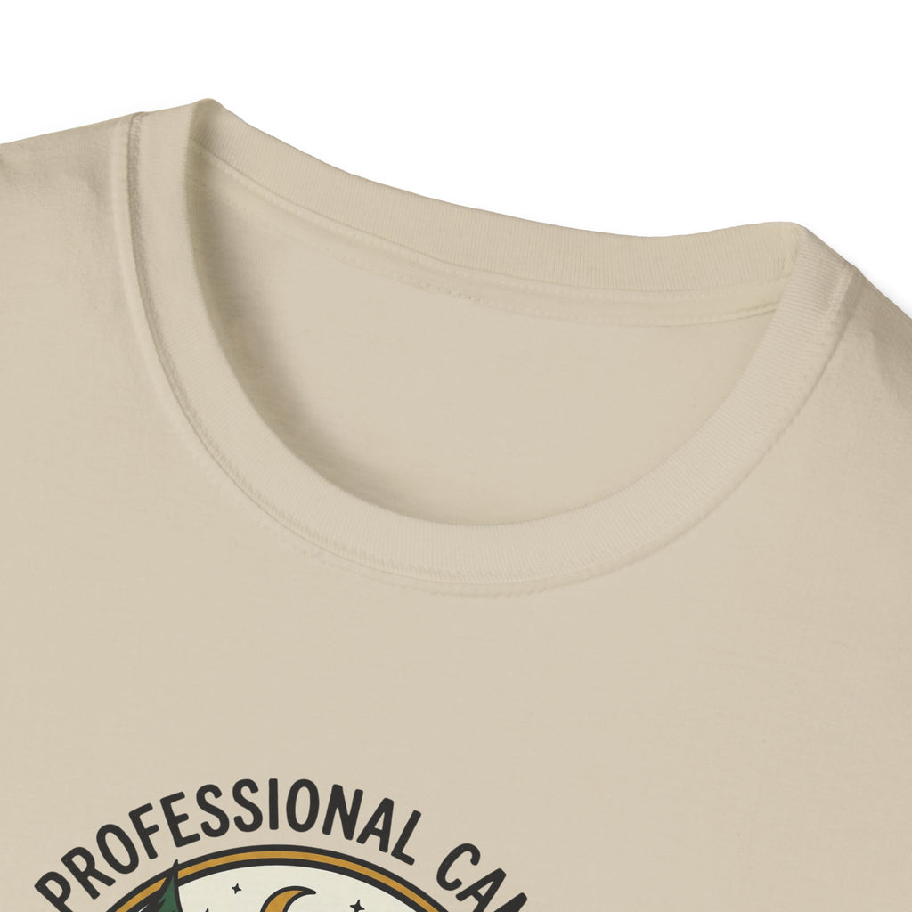 Professional Camper Zero Survival Skills T-Shirt | Camping Graphic Tee