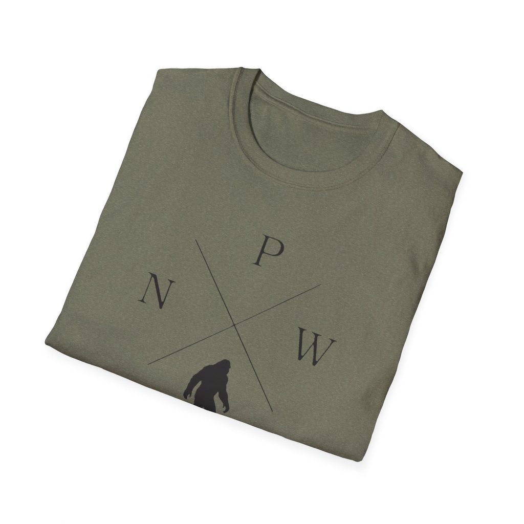 PNW Sasquatch T-Shirt | Pacific Northwest Bigfoot Tee