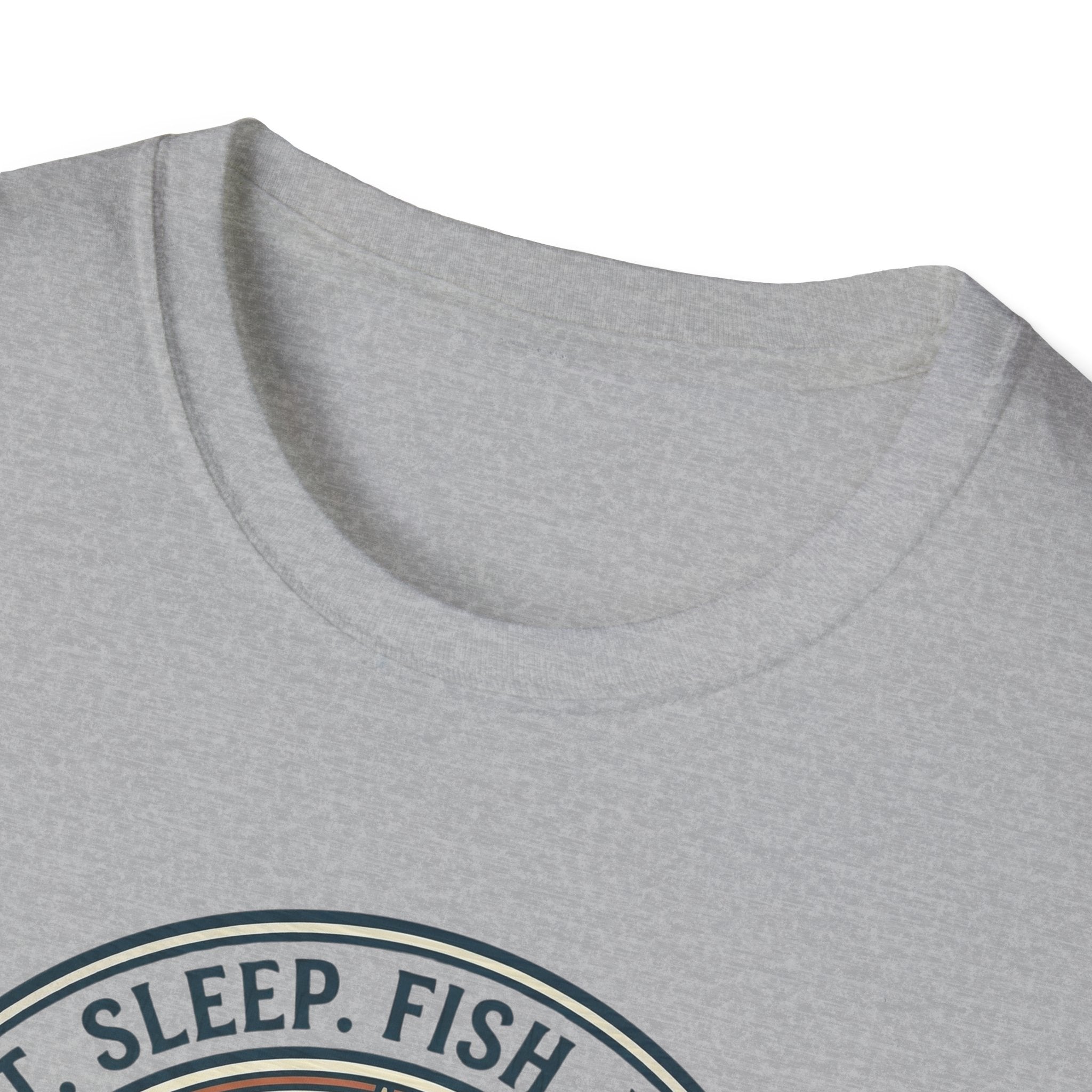 Eat Sleep Fish Repeat T-Shirt | Bass Fishing Graphic Tee
