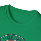 Eat Sleep Fish Repeat T-Shirt | Bass Fishing Graphic Tee