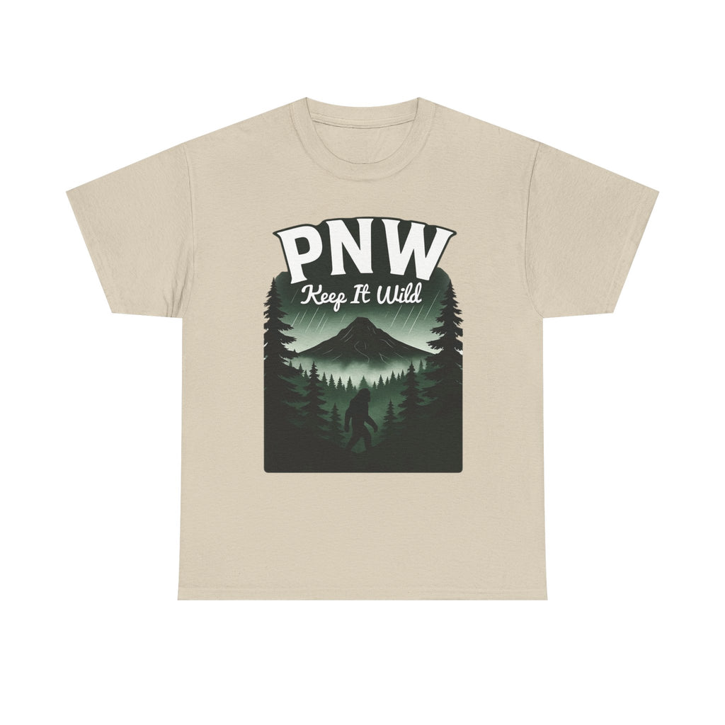 PNW Keep It Wild T-Shirt | Pacific Northwest Mountain Forest Tee