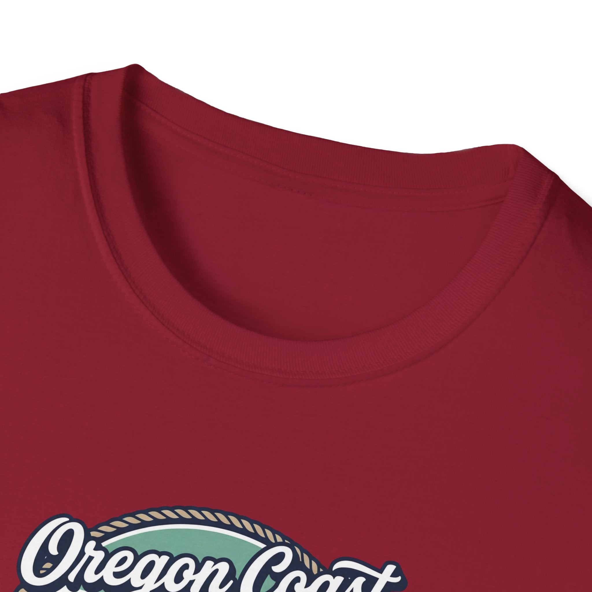Oregon Coast Lighthouse Waves T-Shirt | Coastal Sunset Badge