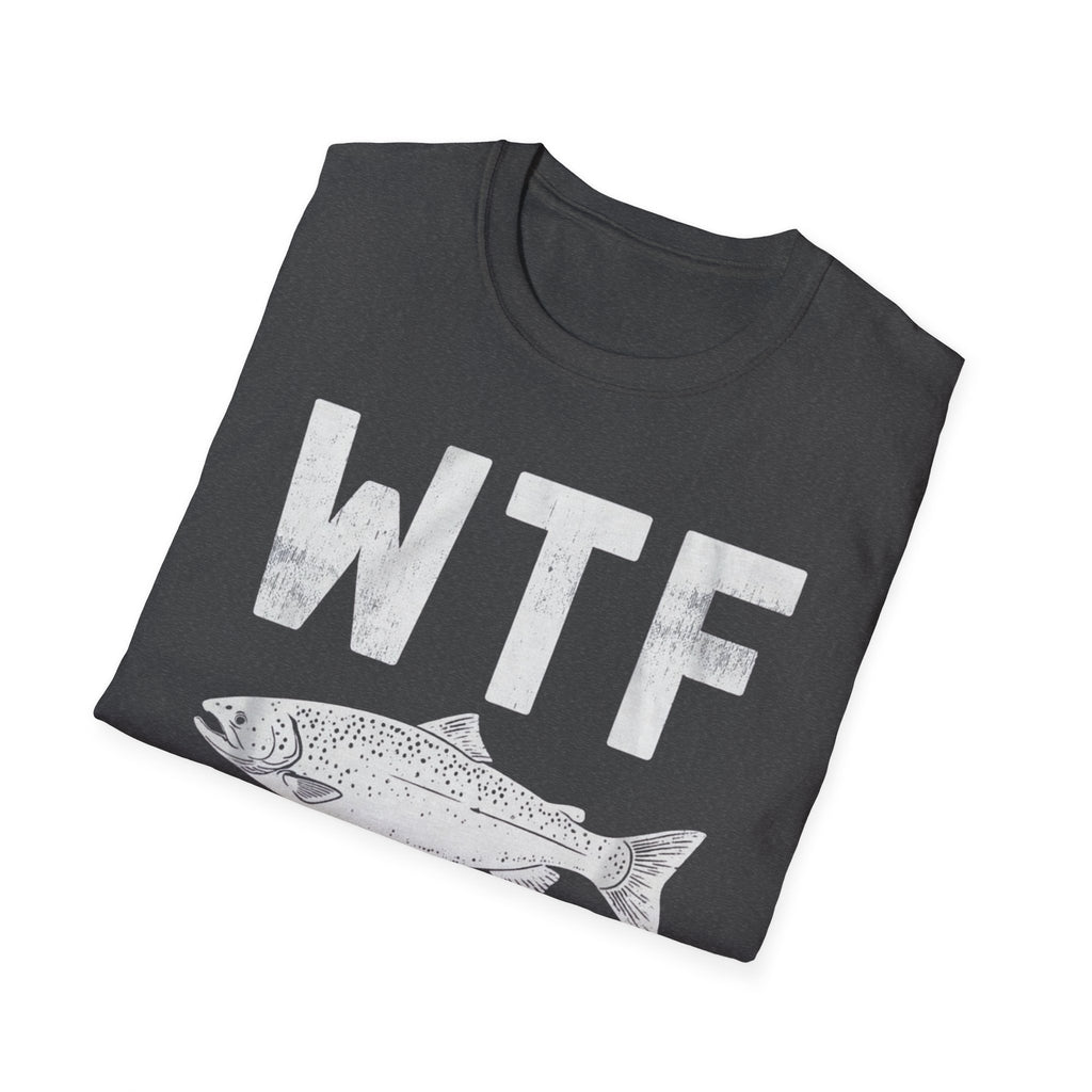 WTF Where's The Fish T-Shirt | Fishing Humor Tee
