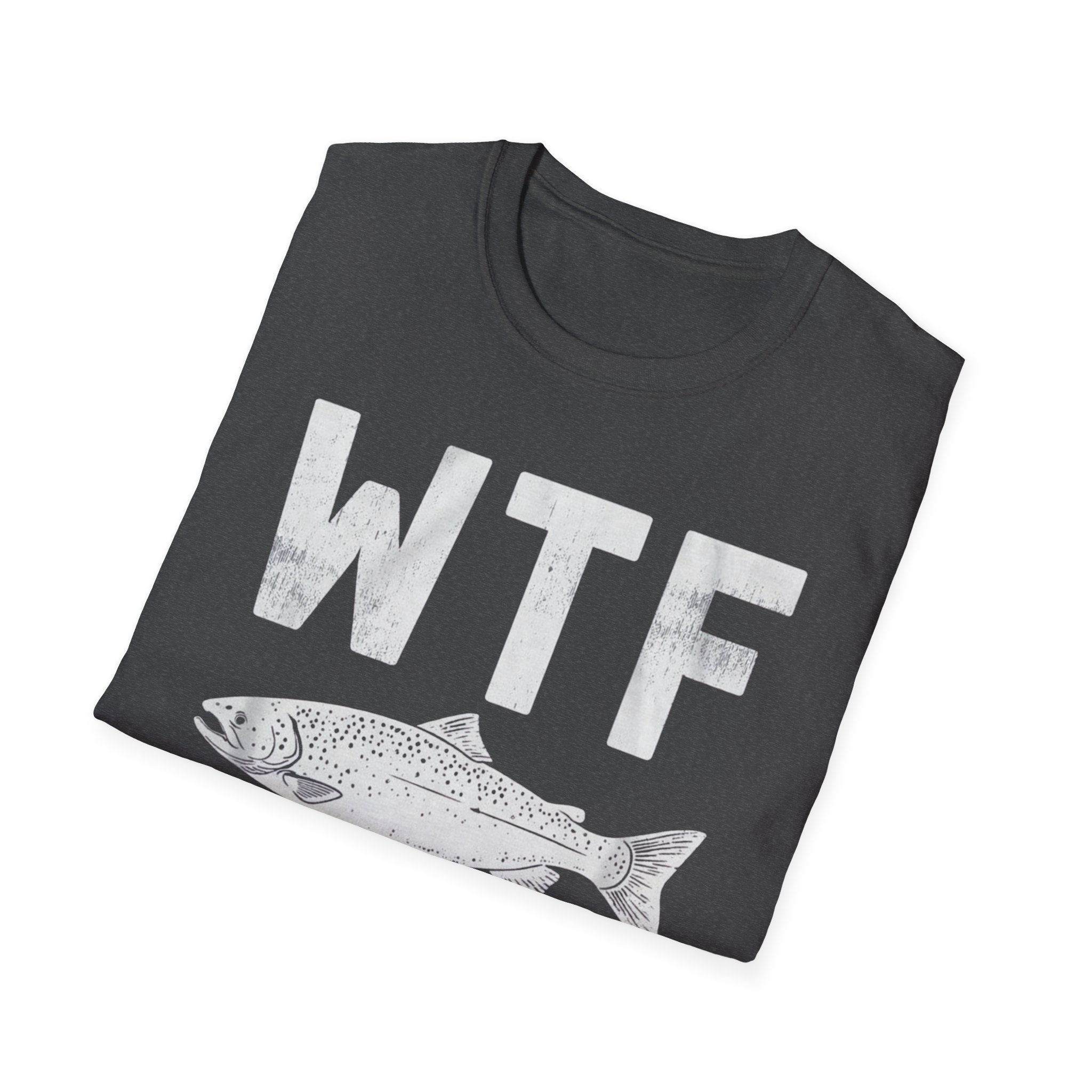 WTF Where's The Fish T-Shirt | Fishing Humor Tee