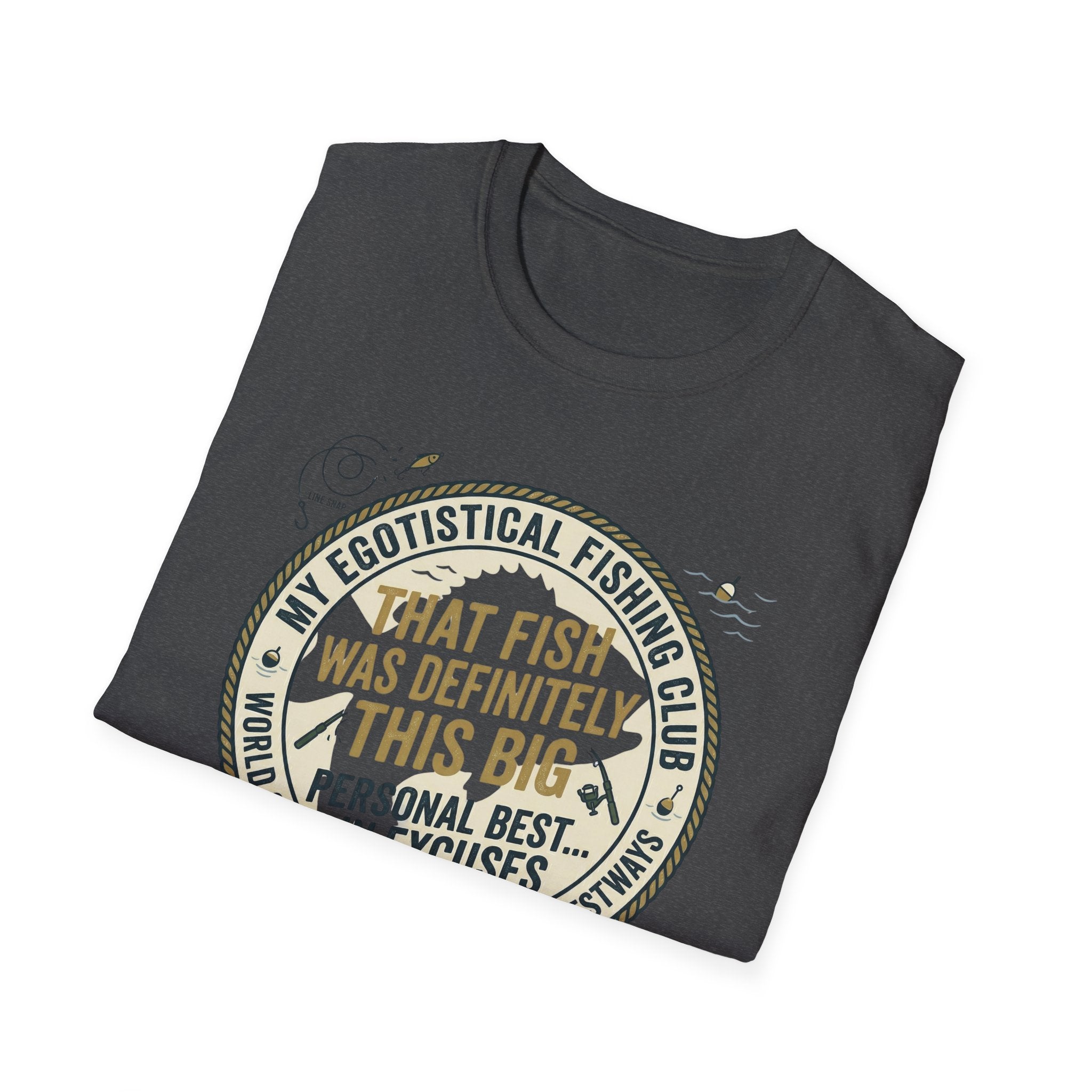 That Fish Was Definitely This Big T-Shirt | Fishing Humor Tee