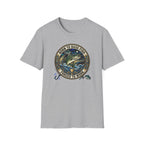 Born to Bass Fish graphic T-Shirt | Fishing Lure Illustration