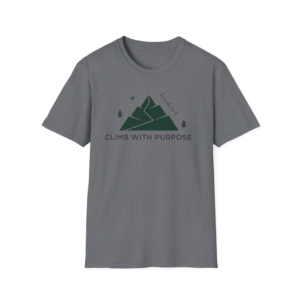 Climb With Purpose T-Shirt | Mountain Graphic Tee