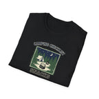 Camping Checklist Snacks T-Shirt | Camping Graphic Tee, Tent Campfire Design
