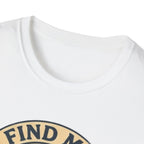 Find Me by the Fire T-Shirt | Campfire Mountains Camping Tee