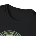 Camping Coffee Bear Chaos Unit T-Shirt | Campfire Woods Graphic