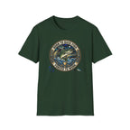 Born to Bass Fish graphic T-Shirt | Fishing Lure Illustration