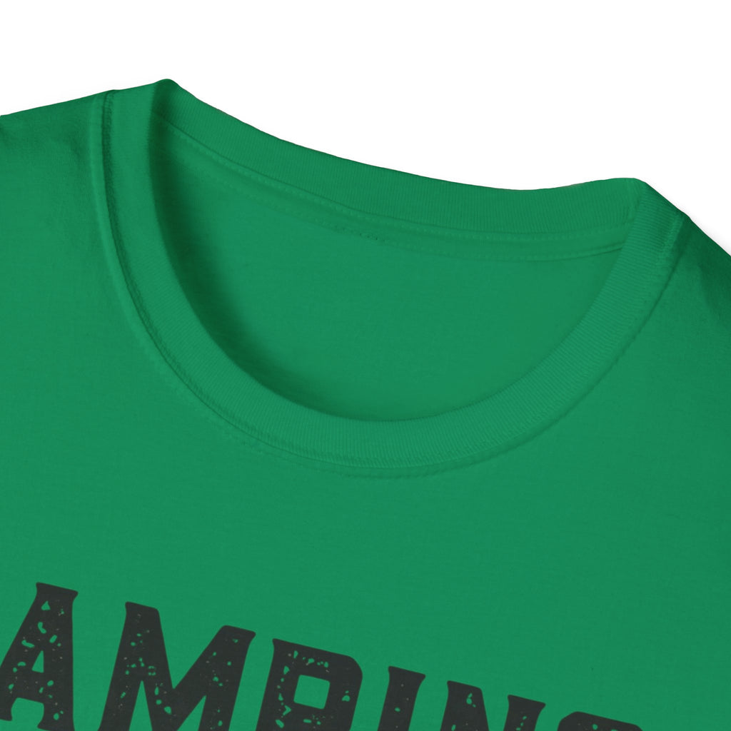 Camping Without Beer T-Shirt | Camping Saying, Beer Can Graphic