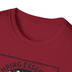 Camping Essentials Close Enough T-Shirt | Tent Forest Camping Shirt