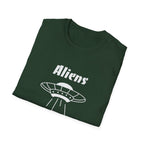 Aliens Exist T-Shirt | UFO Cow Abduction Graphic