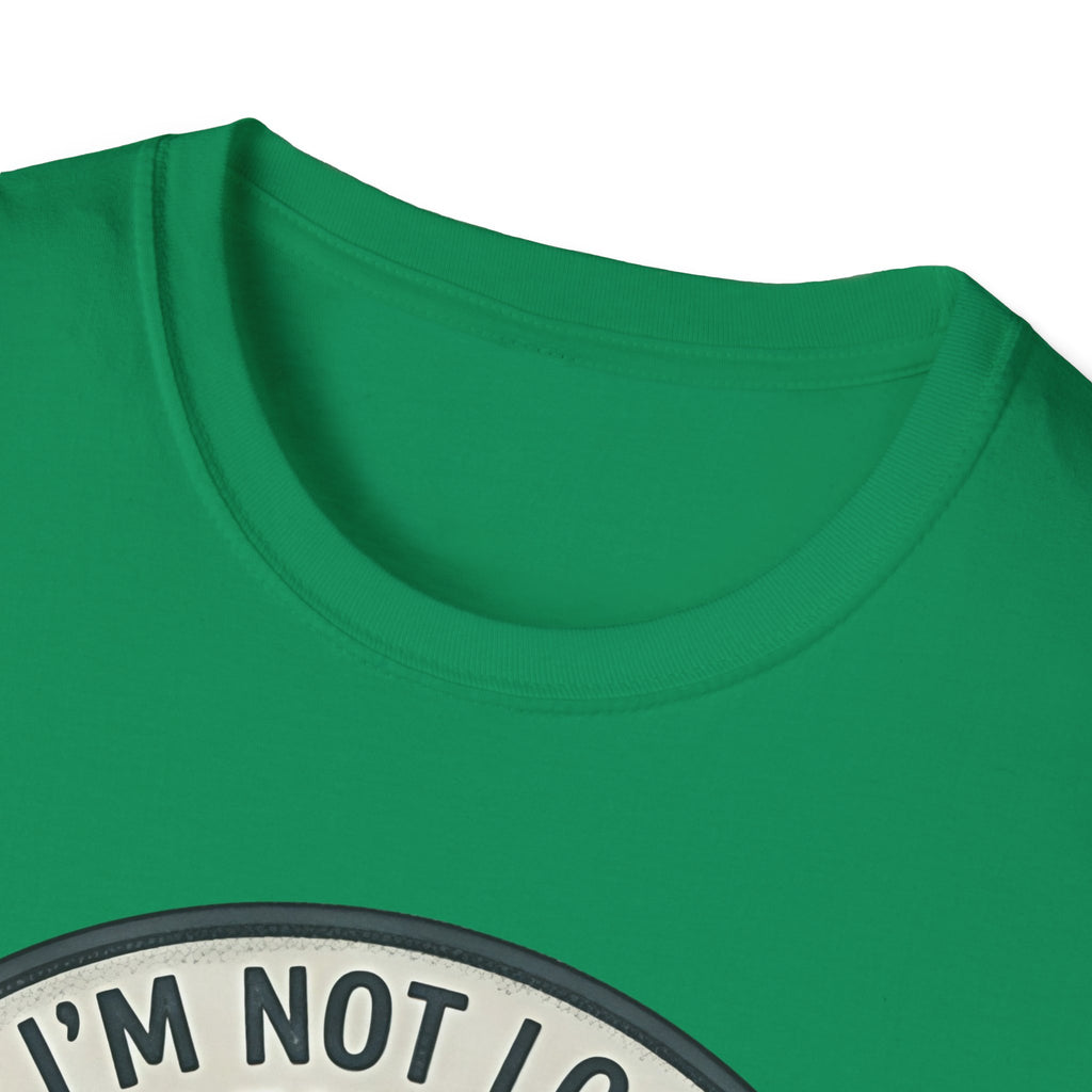 I'm Not Lost I'm Just Taking My Time Sasquatch T-Shirt | Slow Trails Club, Hiking Graphic
