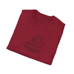 Professional Camper T-Shirt | Minimal Line Art Camping Design