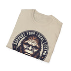Support Your Local Legend Bigfoot T-Shirt | Pacific Northwest Sasquatch Tee