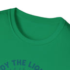 PNW Enjoy the Liquid Sunshine Bigfoot T-Shirt | Rain Umbrella Illustration