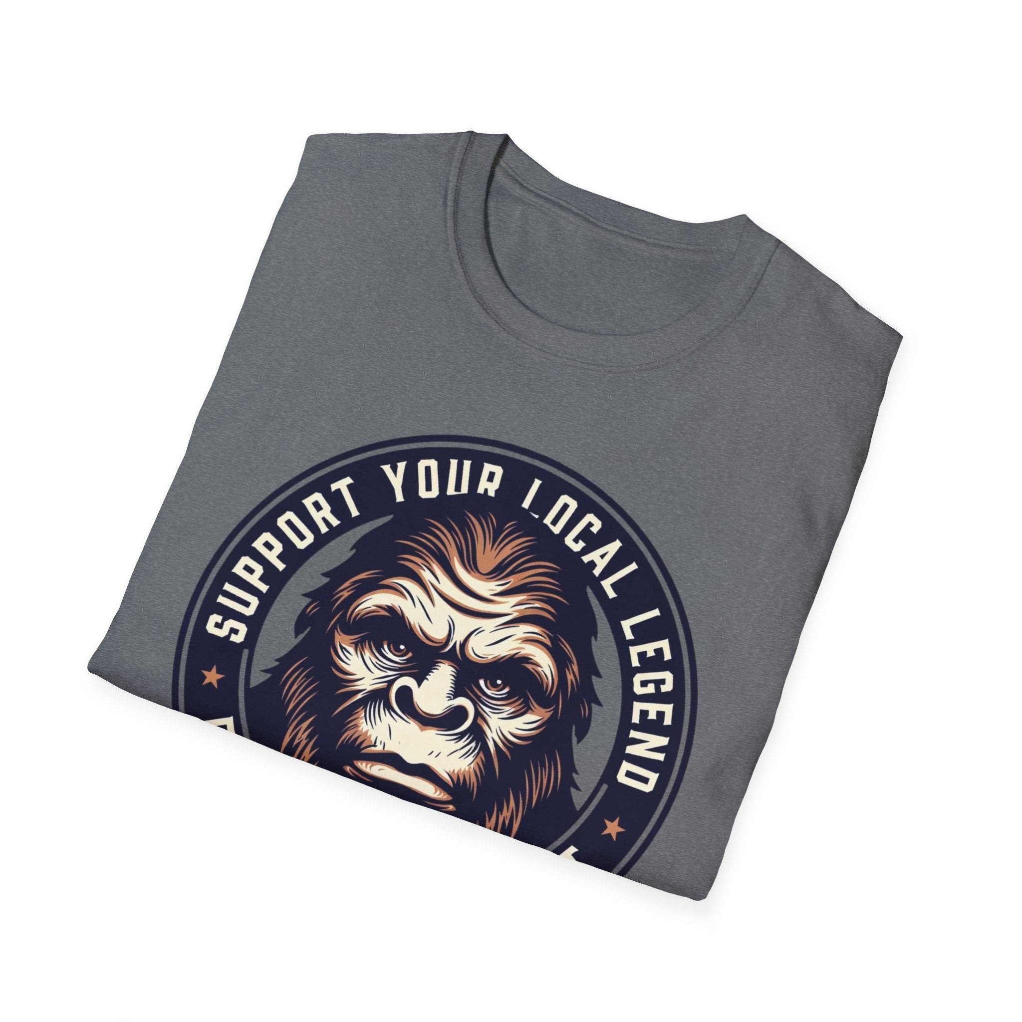 Support Your Local Legend Bigfoot T-Shirt | Pacific Northwest Sasquatch Tee