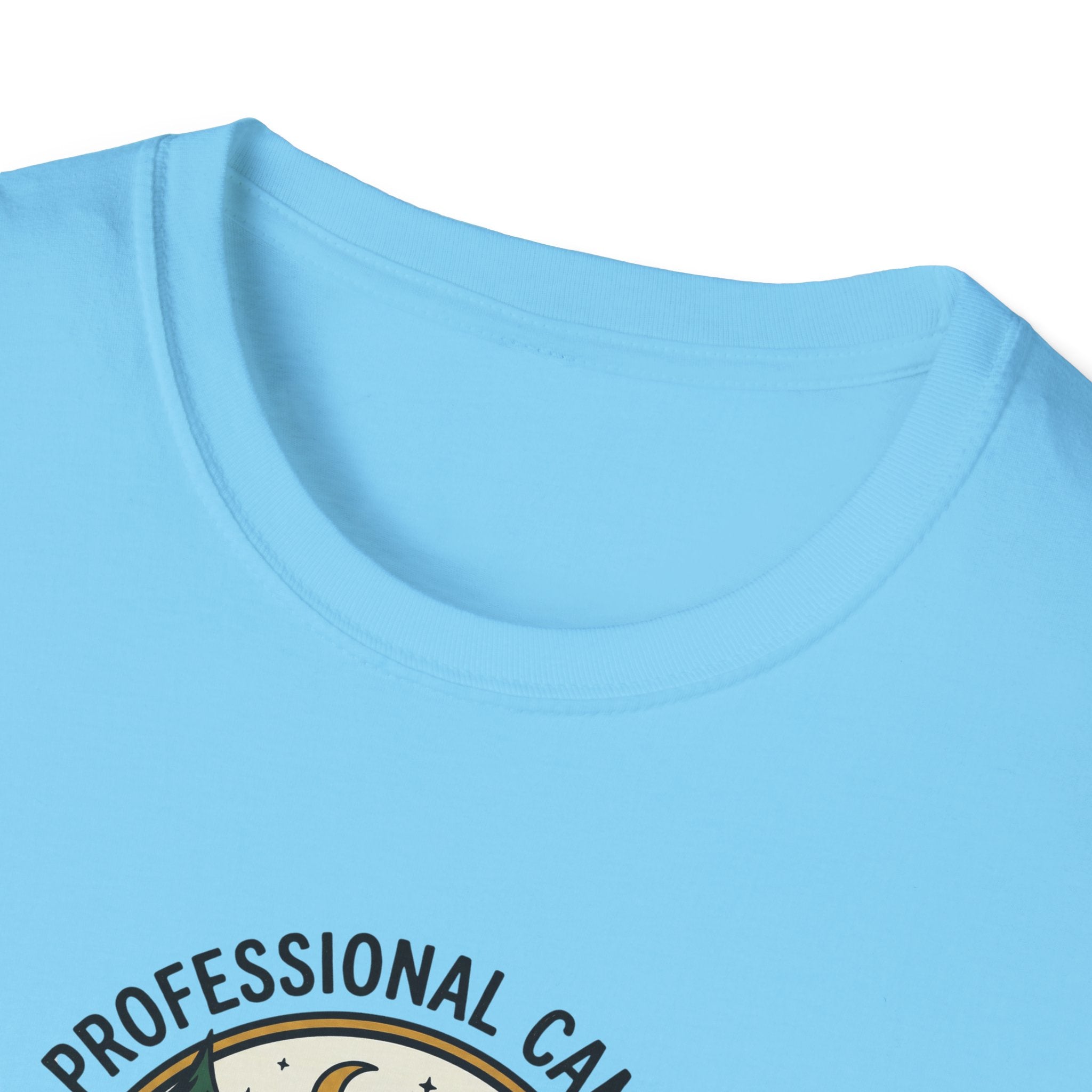 Professional Camper Zero Survival Skills T-Shirt | Camping Graphic Tee