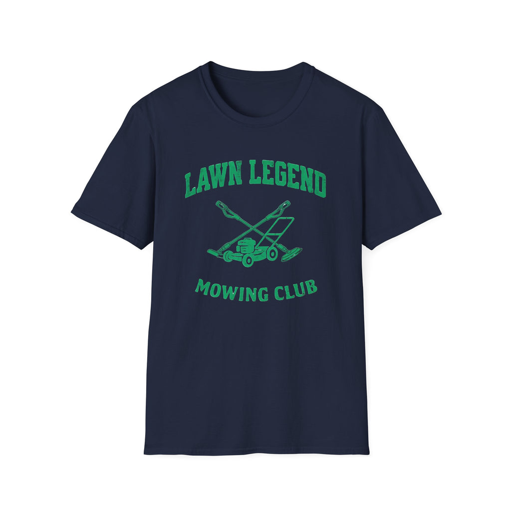 Lawn Legend Mowing Club T-Shirt | Gardening, Lawn Care Graphic Tee
